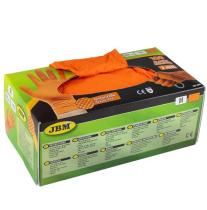 JBM 53551 - GUANTES NARANJAS DESECHABLES NITRIL