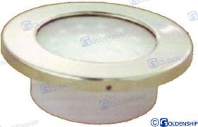 TD4 GS10411 - LUZ INTERIOR/EXTERIOR REDONDA INOX 3" LE