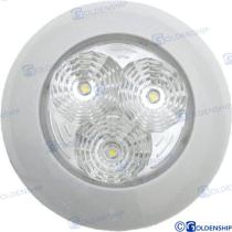 TD4 GS10438 - PLAFON INTERIOR LED 3W 12V-28V BLANCO