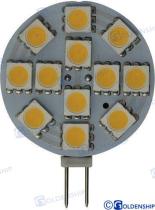 TD4 GS10500 - BOMBILLA G4 HORIZONTAL 12 LED 2,2W 12 V