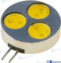 TD4 GS10505 - BOMBILLA G4  HORIZONTAL  3LED 4,5W 12V