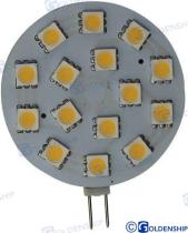 TD4 GS10512 - BOMBILLA G4  VERTICAL  15LED 3W 12/30V