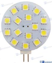 TD4 GS10516 - BOMBILLA G4  HORIZONTAL  15LED 3W 12/30V