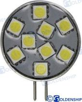 TD4 GS10520 - BOMBILLA G4 VERTICAL 9LED 1,8W 10/30V