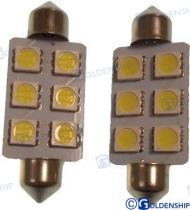 TD4 GS10528 - BOMBILLA FESTON 6LED 1,3W 10/30V (2)