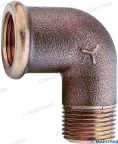 TD4 GS30660 - CODO MACHO/HEMBRA 90O BRONCE 3/8"