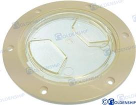 TD4 GS31295 - TAPA REGISTRO 102MM TRANSPARENTE