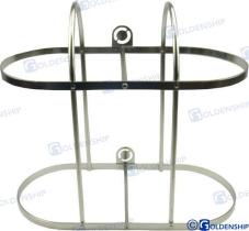 TD4 GS62105 - SOPORTE 2 DEFENSAS INOX 2X20 CM