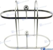 TD4 GS62106 - SOPORTE 2 DEFENSAS INOX 2X26 CM