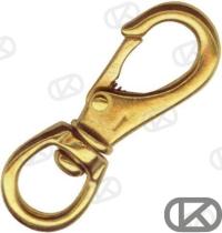 TD4 GS71300B - MOSQUETON BRONCE GIRAT. 82MM (10)