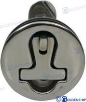 TD4 GS72420 - TIRADOR INOX "T" C/LLAVE D. 79MM