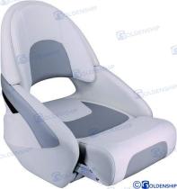 TD4 GS73253 - ASIENTO PIEL BLANCO/GRIS