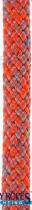 TD4 POL2083812608 - POLY-BRAID-32 8 MM GRIS/NARANJA  (150M)