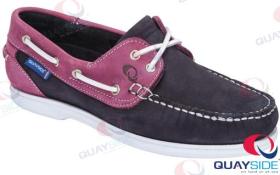 TD4 QY11036 - QUAYSIDE BERMUDA NAVY/PLUM - 36