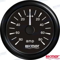 TD4 RECKY06200 - AMPERIMETRO O80A NEGRO