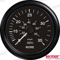 TD4 RECKY18204 - RELOJ CUENTAMILLAS 0/35 MPH NEGRO