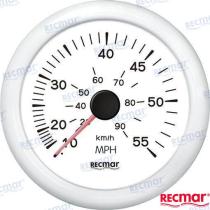 TD4 RECKY18303 - RELOJ CUENTAMILLAS 0/55 MPH BLANCO