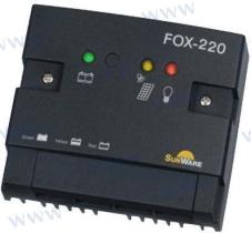 TD4 SUN13800220 - CONTROLADOR DE CARGA FOX-220 20A  12/24V