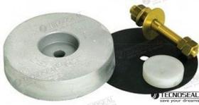 TD4 TEN00141 - ANODO POPA Ø 125MM 3,09 KG COMPLETO