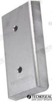 TD4 TEN00237 - ANODO RECTANGULAR ZINC 220X100X30MM