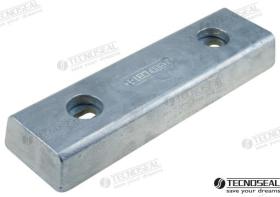 TD4 TEN00245 - ANODO RECTANGULAR ZINC 300X80X46MM