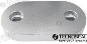 TD4 TEN00266E - ANODO PLACA ZINC 210X290X32MM 9,8 KG