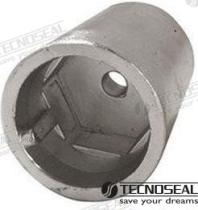 TD4 TEN00403E - ANODO RADICE HEXAGONAL ZINC EJE 40MM