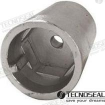 TD4 TEN00404E - ANODO RADICE ZINC HEXAGONAL EJE 45MM