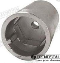 TD4 TEN00406E - ANODO RADICE HEXAGONAL ZINC EJE 55MM