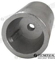 TD4 TEN00409 - ANODO RADICE ZINC EJE 100MM