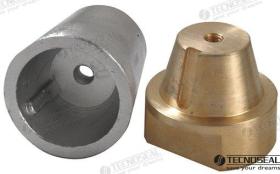 TD4 TEN00410 - ANODO RADICE COMPLETO ZINC EJE 22MM