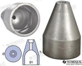 TD4 TEN00497 - ANODO OGIVE ORVEA ZINC 56MM