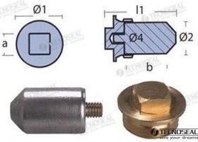 TD4 TEN00716T - ANODO REFRIG. VOLVO C/TAPON