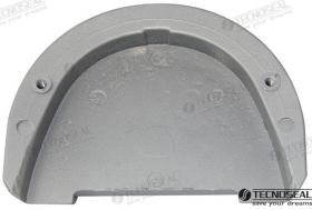 TD4 TEN00726 - ANODO VOLVO PLACA MOTORES ZINC SX DRIVE