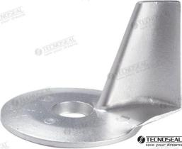 TD4 TEN00829 - ANODO PLACA MERCURY MOTOR ZINC F25-F50