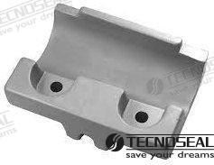 TD4 TEN01131 - ANODO PLACA YAMAHA H.C.48 ZINC