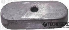 TD4 TEN01142 - ANODO YAMAHA PLACA  F8C-68T 2000-4T ZINC