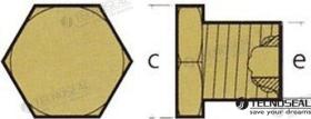 TD4 TEN02021TP - TAPON ANODO CATERPILLAR TEN02021T