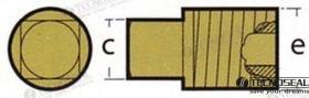 TD4 TEN02023TP - TAPON CATERPILLAR TEN02023T