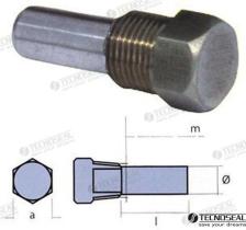 TD4 TEN06002T - ANODO BARRA ZF ZINC Ø10MM