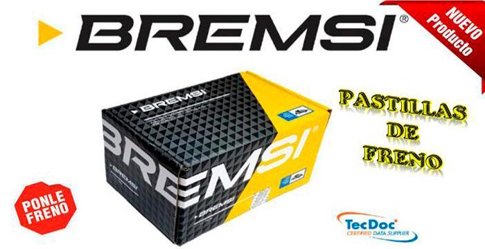 novedad pastillas bremsi